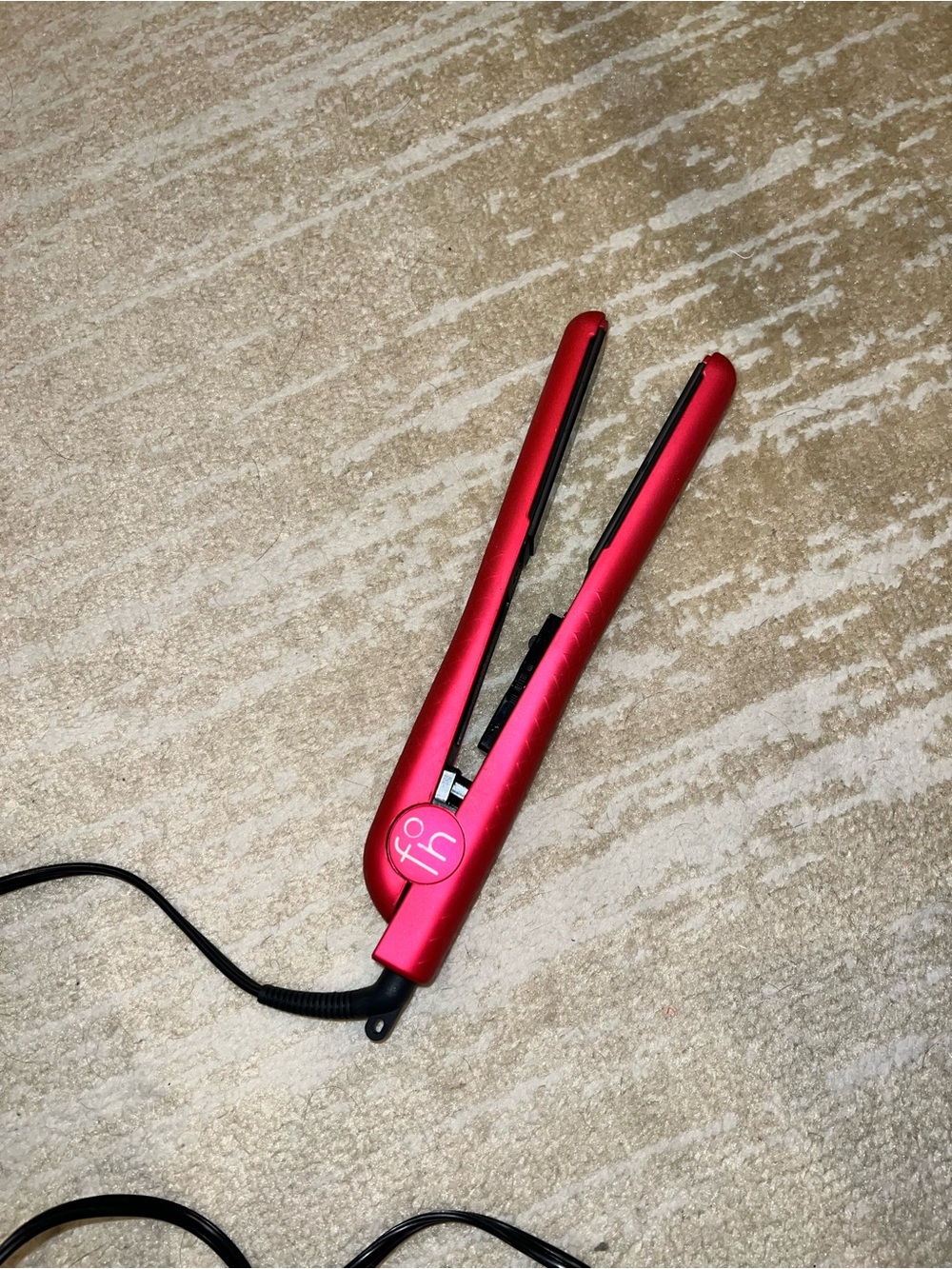 Pink Hair Straightener - Compact Flat Iron